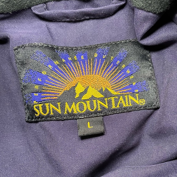 Mens Vintage Sun Mountain Pullover Jacket - Picture 6 of 8